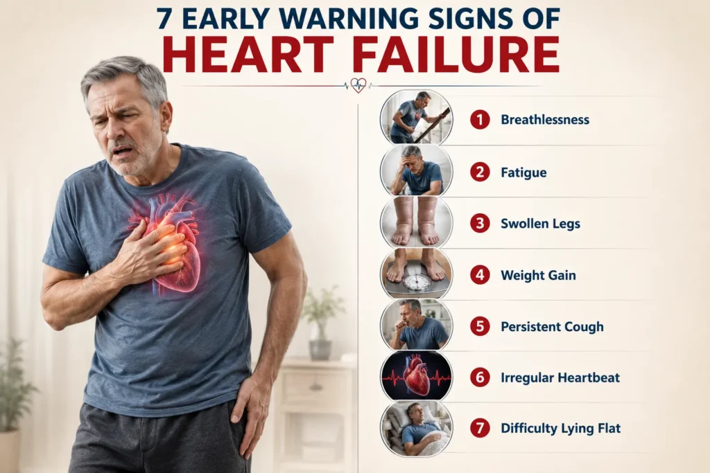 Early Warning Signs of Heart Failure in Adults