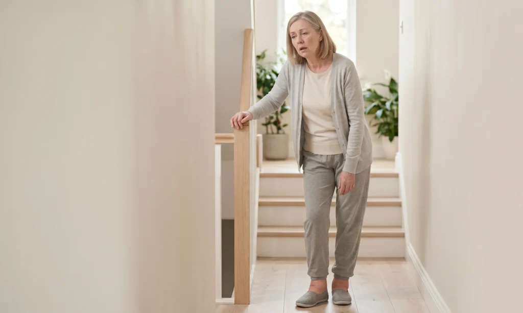 Symptoms of low Ejection Fraction including breathlessness and fatigue