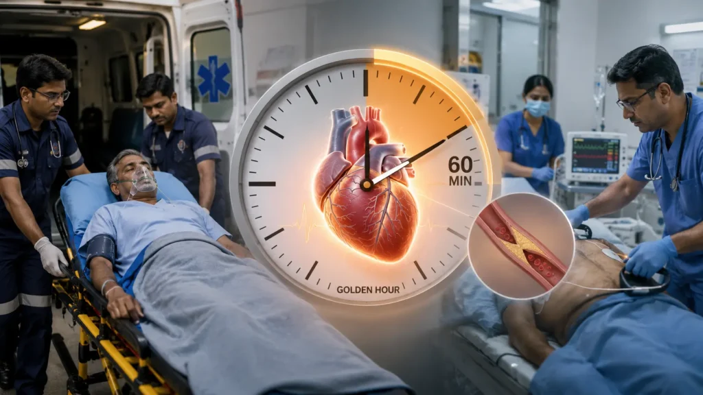 Golden hour heart attack treatment—why every minute matters