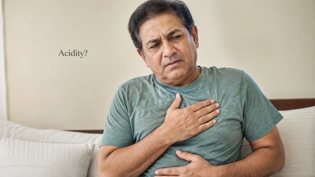 Heart attack signs that feel like gas or acidity in Indian adults