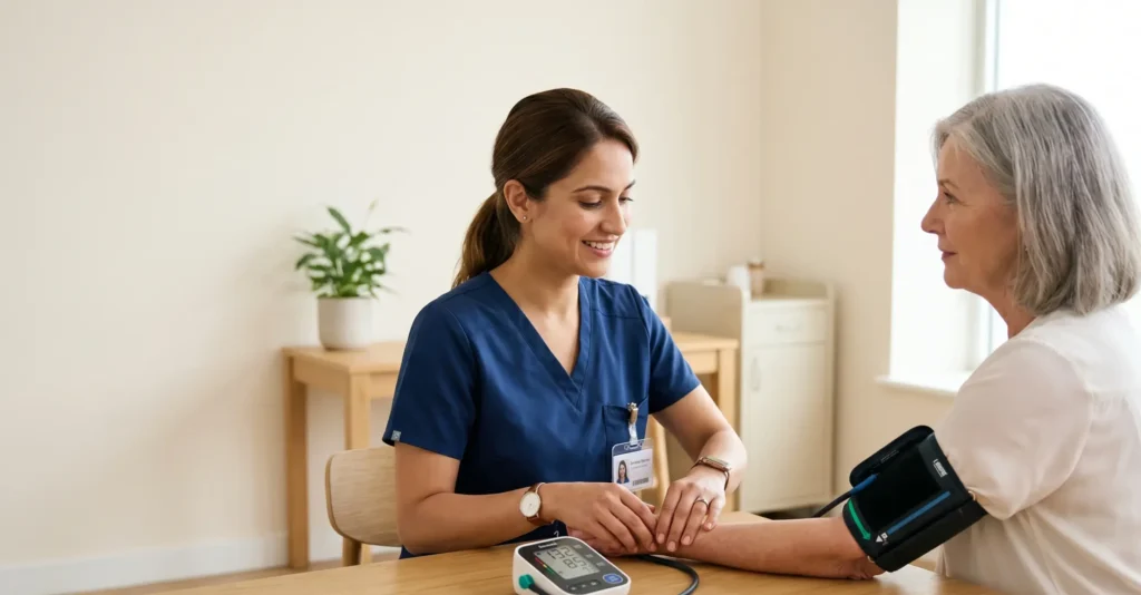 normal blood pressure range by age measurement
