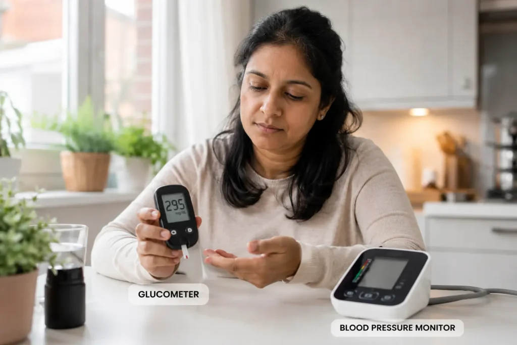 Early warning signs of type 2 diabetes in Indians over 40 shown through blood sugar testing