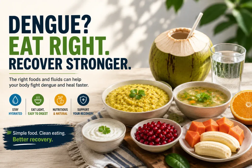 Dengue diet foods to eat during recovery