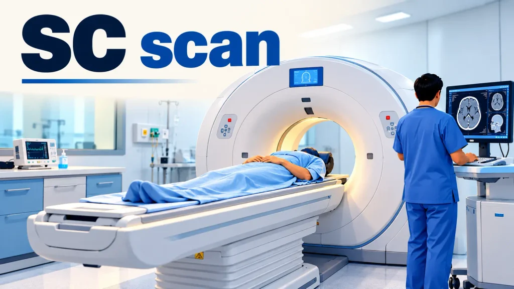 CT scan price in India with CT scanner and medical imaging room