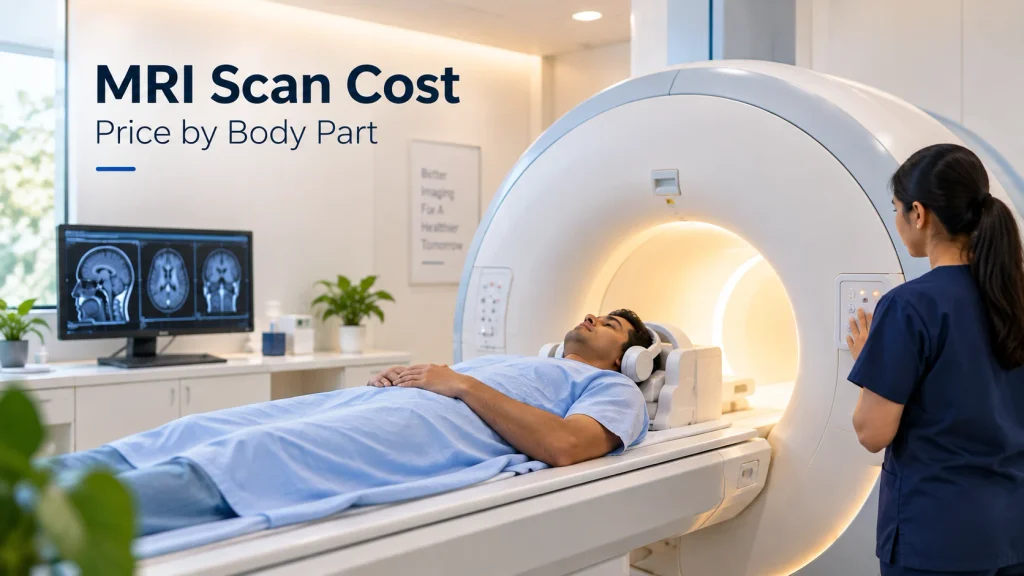 MRI scan cost in India with price by body part